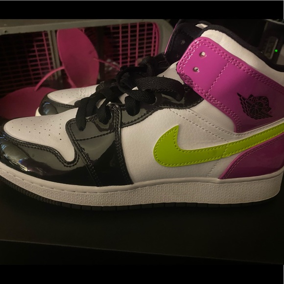 jordan 1 mid poolside men's shoe